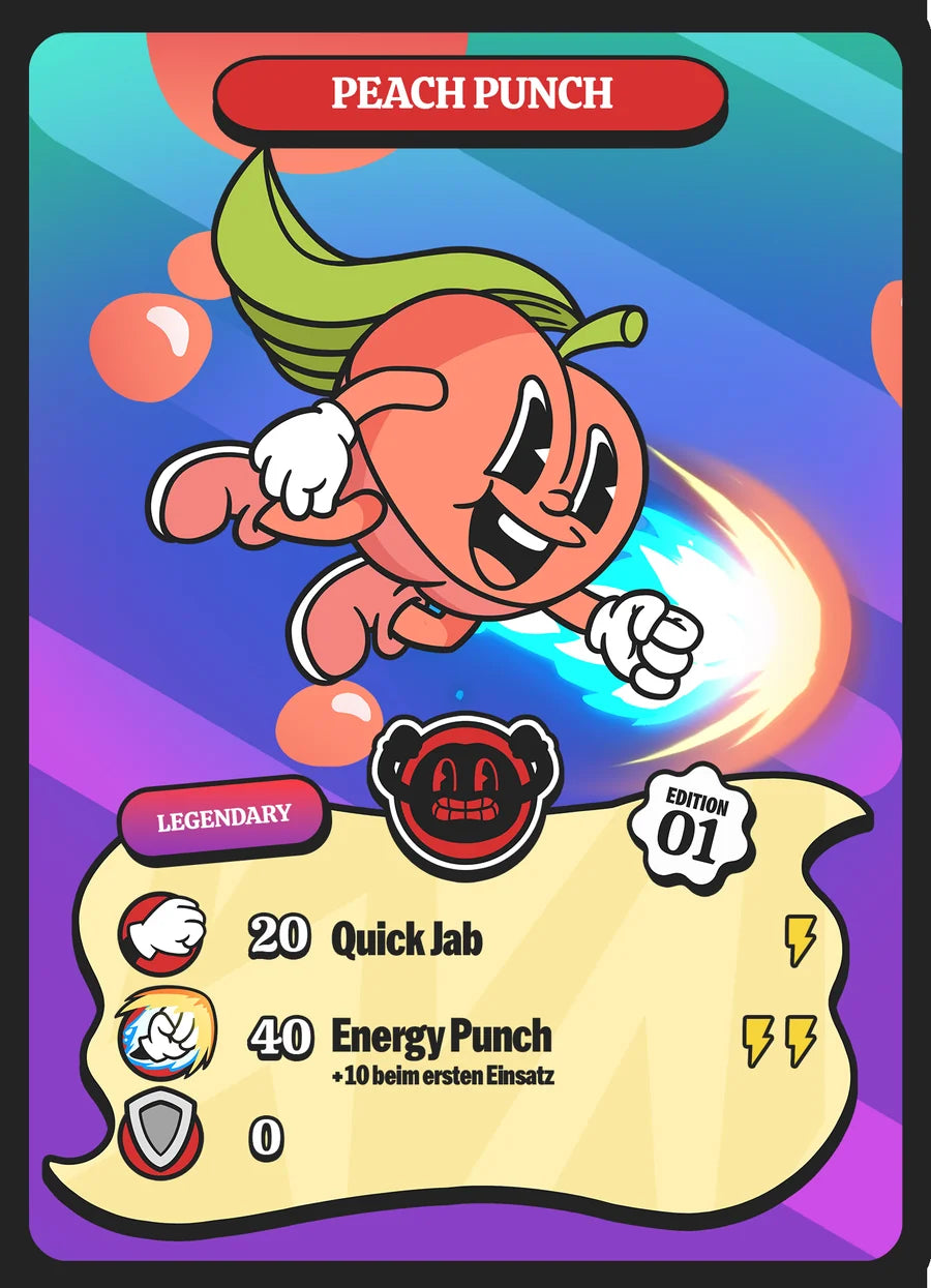 Peach Punch Sammelkarte